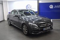 USED 2015 15 MERCEDES-BENZ C-CLASS 2.1 C220 BlueTEC Sport Saloon 4dr Diesel G-Tronic+ Euro 6 (s/s) (170 ps) Reverse Camera - Heated Leather - &pound;3k Extras