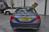 USED 2015 15 MERCEDES-BENZ C-CLASS 2.1 C220 BlueTEC Sport Saloon 4dr Diesel G-Tronic+ Euro 6 (s/s) (170 ps) Reverse Camera - Heated Leather - &pound;3k Extras