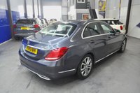 USED 2015 15 MERCEDES-BENZ C-CLASS 2.1 C220 BlueTEC Sport Saloon 4dr Diesel G-Tronic+ Euro 6 (s/s) (170 ps) Reverse Camera - Heated Leather - &pound;3k Extras