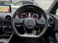 USED 2018 68 AUDI A3 1.0 TFSI 30 S line Sportback 5dr Petrol Manual Euro 6 (s/s) (116 ps) Satellite Navigation - Cruise Control - Car Play - Stunning Low Mileage A3 S Line Petrol!!