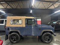 USED 2012 12 LAND ROVER DEFENDER 90 2.2 TDCi Soft Top SUV 3dr Diesel Manual 4WD SWB Euro 5 (122 ps) 2012 LANDROVER DEFENDER 90 SOFT TOP 2.2 TDCI - ONE OWNER FROM NEW - 12 SERVICES TO 77K MILES - BRAND NEW SOFT TOP COVERSION - 18 INCH ALLOYS - XS HALF LEATHER FRONT SEATS - FULL REAR MOUNTED SPARE - OFF ROAD TYRES