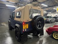 USED 2012 12 LAND ROVER DEFENDER 90 2.2 TDCi Soft Top SUV 3dr Diesel Manual 4WD SWB Euro 5 (122 ps) 2012 LANDROVER DEFENDER 90 SOFT TOP 2.2 TDCI - ONE OWNER FROM NEW - 12 SERVICES TO 77K MILES - BRAND NEW SOFT TOP COVERSION - 18 INCH ALLOYS - XS HALF LEATHER FRONT SEATS - FULL REAR MOUNTED SPARE - OFF ROAD TYRES