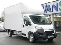 USED 2023 72 PEUGEOT BOXER 335 2.2 BLUEHDI 140 BHP L4 X-LONG LUTON + LIFT 1 OWNER | AIR CON | JC PAYNE | TAIL-LIFT