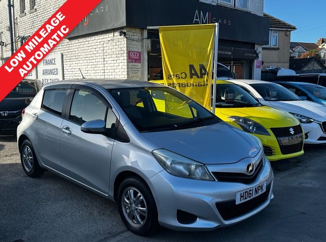 2012 TOYOTA YARIS 1.3 Automatic JDM Petrol Hatchback Silver 5dr