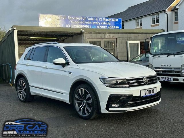 2018 S Volkswagen Tiguan 2.0 TDI R-Line SUV 5dr Diesel DSG 4Motion Euro 6 (s/s) (150 ps)