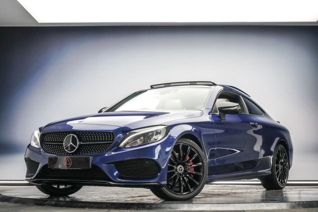 2017 67 Mercedes-Benz C-Class 2.1 C250d AMG Line (Premium Plus) Coupe 2dr Diesel G-Tronic+ Euro 6 (s/s) (204 ps)