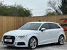 USED 2017 67 AUDI A3 2.0 TFSI S line Sportback 5dr Petrol S Tronic quattro Euro 6 (s/s) (190 ps) 