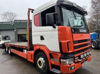 USED 2002 02 SCANIA R124 2002 Scania R124L-420 6x2 Beavertail Vehicle 