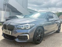 USED 2018 18 BMW 1 SERIES 3.0 M140i Shadow Edition Auto Euro 6 (s/s) 5dr PDC H&K LOW MILES LOW OWNERS