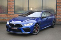USED 2022 22 BMW M8 GRAN COUPE 4.4 M8i V8 Competition Saloon 4dr Petrol Steptronic 4WD Euro 6 (s/s) (625 ps) LCI / MARINA BAY BLUE / FBMWSH