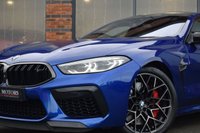 USED 2022 22 BMW M8 GRAN COUPE 4.4 M8i V8 Competition Saloon 4dr Petrol Steptronic 4WD Euro 6 (s/s) (625 ps) LCI / MARINA BAY BLUE / FBMWSH