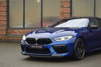 USED 2022 22 BMW M8 GRAN COUPE 4.4 M8i V8 Competition Saloon 4dr Petrol Steptronic 4WD Euro 6 (s/s) (625 ps) LCI / MARINA BAY BLUE / FBMWSH