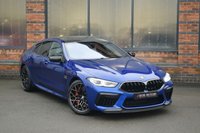 USED 2022 22 BMW M8 GRAN COUPE 4.4 M8i V8 Competition Saloon 4dr Petrol Steptronic 4WD Euro 6 (s/s) (625 ps) LCI / MARINA BAY BLUE / FBMWSH