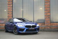 USED 2022 22 BMW M8 GRAN COUPE 4.4 M8i V8 Competition Saloon 4dr Petrol Steptronic 4WD Euro 6 (s/s) (625 ps) LCI / MARINA BAY BLUE / FBMWSH