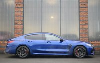 USED 2022 22 BMW M8 GRAN COUPE 4.4 M8i V8 Competition Saloon 4dr Petrol Steptronic 4WD Euro 6 (s/s) (625 ps) LCI / MARINA BAY BLUE / FBMWSH