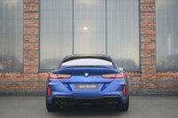 USED 2022 22 BMW M8 GRAN COUPE 4.4 M8i V8 Competition Saloon 4dr Petrol Steptronic 4WD Euro 6 (s/s) (625 ps) LCI / MARINA BAY BLUE / FBMWSH