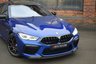 USED 2022 22 BMW M8 GRAN COUPE 4.4 M8i V8 Competition Saloon 4dr Petrol Steptronic 4WD Euro 6 (s/s) (625 ps) LCI / MARINA BAY BLUE / FBMWSH