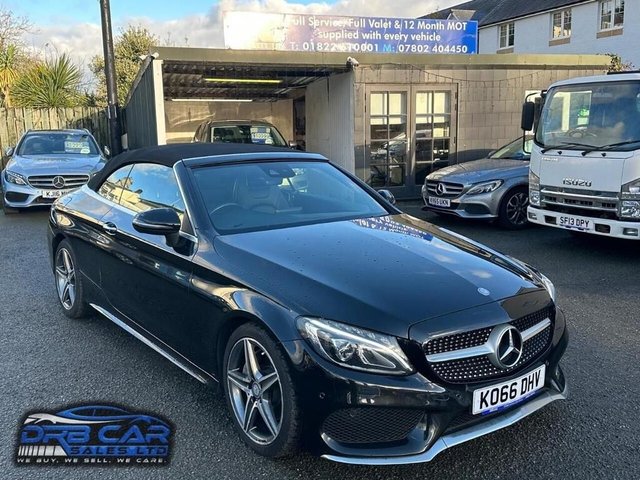 2017 66 Mercedes-Benz C-Class 2.1 C220d AMG Line Cabriolet 2dr Diesel G-Tronic+ Euro 6 (s/s) (170 ps)