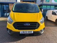 USED 2022 22 FORD TRANSIT CUSTOM Leader L1 H1 2.0 340 EcoBlue Diesel SWB Panel Van Manual Euro 6 (s/s) (130 bhp) Only 80,855 miles - 3 services - Last service last service on 22.12.2025 @ 80,852 miles - wet belt replaced 02.06.2025 @ 71,028 miles - EURO 6 - Tailgate, A/C, heated seats, DAB radio with Bluetooth, electric mirrors, E/W, start/stop, USB port, driver's airbag, twin batteries, LED load area lights, factory fitted bulkhead, side loading door, remote Central Locking, LED load area lights, spare key, finance arranged on site & 6 months premium Autoguard warranty