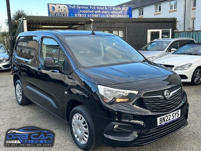 2022 22 Vauxhall Combo 1.5 Turbo D 2000 Sportive Panel Van 4dr Diesel Manual L1 H1 Euro 6 (100 ps)