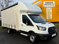 USED 2022 22 FORD TRANSIT 2.0 350 EcoBlue Leader C/Cab [ CURTAIN SIDER ] FWD L3 Euro 6 (s/s) (130 ps) YOU BE HARD PUSHED TO FIND BETTER!!