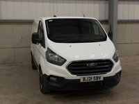 USED 2021 21 FORD TRANSIT CUSTOM 2.0 ECOBLUE 105PS LEADER L1 H1- NO VAT 