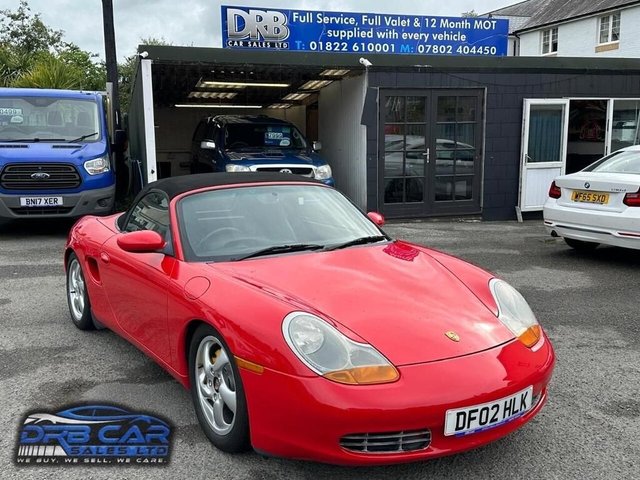 2002 02 Porsche Boxster 2.7 986 Convertible 2dr Petrol Manual (245 g/km, 220 bhp)