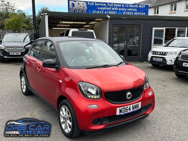2015 64 Smart Forfour 1.0 Passion Hatchback 5dr Petrol Manual Euro 6 (s/s) (71 ps)