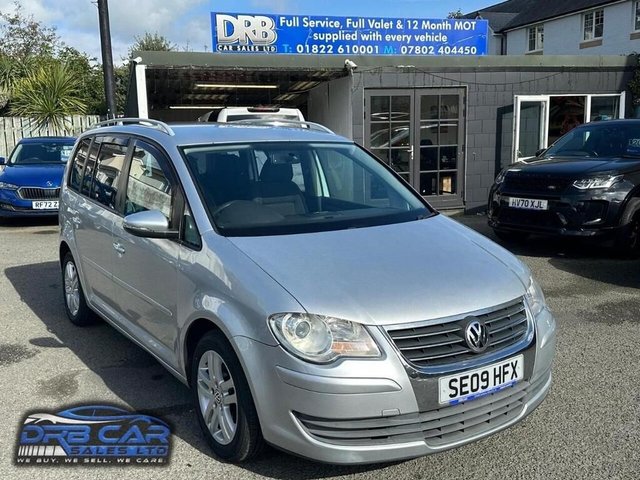 2009 09 Volkswagen Touran 1.9 TDI BlueMotion Tech SE MPV 5dr Diesel Manual (7 Seats) (144 g/km, 103 bhp)
