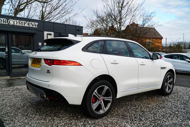 2018 JAGUAR F-PACE 2018 3.0 V6 S SUV 5dr Petrol Auto AWD Euro 6 (s/s) (380 ps) - Photo 6