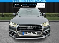 USED 2017 67 AUDI Q5 2.0 TDI S line SUV 5dr Diesel S Tronic quattro Euro 6 (s/s) (190 ps) HERE AT MOTOR SWITCH YOUR NEW MOTOR IS JUST A SWITCH AWAY WITH THIS AUDI Q5 TDI S LINE SUV 5DR 2.0 DIESEL S RONIC QUATTRO EURO 6, WHICH COMES WITH A FULL 12 MONTHS NATIONWIDE WARRANTY AND ALSO COMES WITH A MOT UNTIL 07th NOVEMBER 2026, THIS VEHICLE ALSO HAS 2 X SERVICE HISTORY STAMPS AND WILL BE FRESHLY SERVICED BEFORE IT LEAVES US TO BRING IT BACK UP TO DATE, WITH ONLY 2 FORMER KEEPERS ON THE VEHICLE, ALSO COMES WITH 2 KEYS, FINANCE AVAILABLE FROM 9.9% APR, DELIVERY AVAILABLE, HP CLEAR