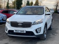 USED 2017 17 KIA SORENTO 2.2 CRDi KX-4 SUV 5dr Diesel Auto AWD Euro 6 (197 bhp) THIS CAR COMES WITH 6 MONTHS WARRANTY , BREAKDOWN COVER & RECOVERY++  GREAT EXAMPLE OF AUTOMATIC 4 X 4 + AND 7 SEATER APPLE CAR PLAY/ ANDRIOD AUTO + NAVIGATION SYSTEM + BLUETOOTH + DAB RADIO + USB CONNECTION + FRONT AND REAR PARKING SENSORS + REVERSING CAMERA + FULL  LEATHER TRIM  + FRONT HEATED SEATS + REAR HEATED SEATS + FRONT MEMORY SEATS + CRUISE CONTROL + CLIMATE CONTROL + PRIVACY GLASS + 19 INCH ALLOY WHEELS + PANAROMIC ROOF INFINITY SOUND SYSTEM + AUTO START STOP + ELECTRIC PARKING BRAKE