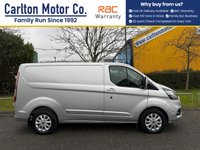 USED 2022 22 FORD TRANSIT CUSTOM 2.0 300 EcoBlue Limited Panel Van 5dr Diesel Manual L1 H1 Euro 6 (s/s) (130 ps) STUNNING EXAMPLE IN SILVER