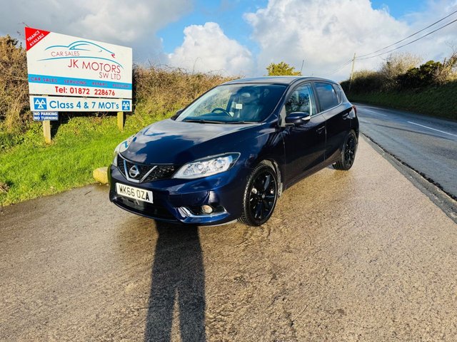 2016 66 Nissan Pulsar 1.2 DIG-T Tekna Hatchback 5dr Petrol Manual Euro 6 (s/s) (115 ps)