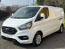 USED 2021 71 FORD TRANSIT CUSTOM 2.0 300 EcoBlue Limited Panel Van 5dr Diesel Manual L2 H1 Euro 6 (s/s) (130 ps) Direct from lease company