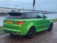 USED 2020 70 LAND ROVER RANGE ROVER SPORT SVR 5.0 P575 V8 GPF SVR SUV 5dr Petrol Auto 4WD Euro 6 (s/s) (575 ps) SUPER LOW MILEAGE EXAMPLE THAT HAS BEEN OVER SERVICED BY A MAIN DEALER, CARBON PACK