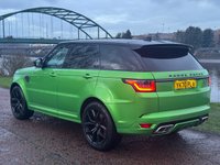USED 2020 70 LAND ROVER RANGE ROVER SPORT SVR 5.0 P575 V8 GPF SVR SUV 5dr Petrol Auto 4WD Euro 6 (s/s) (575 ps) SUPER LOW MILEAGE EXAMPLE THAT HAS BEEN OVER SERVICED BY A MAIN DEALER, CARBON PACK