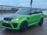 USED 2020 70 LAND ROVER RANGE ROVER SPORT SVR 5.0 P575 V8 GPF SVR SUV 5dr Petrol Auto 4WD Euro 6 (s/s) (575 ps) SUPER LOW MILEAGE EXAMPLE THAT HAS BEEN OVER SERVICED BY A MAIN DEALER, CARBON PACK