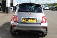 USED 2021 21 ABARTH 595 1.4 T-Jet Turismo 70th Hatchback 3dr Petrol Manual Euro 6 (165 bhp) ABARTH TAN LEATHER--RED CALIPERS--RECORD GREY