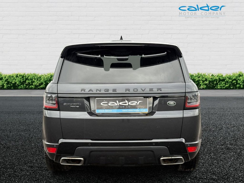 USED 2022 22 LAND ROVER RANGE ROVER SPORT 2.0 P400e 13.1kWh HSE Dynamic Black SUV 5dr Petrol Plug-in Hybrid Auto 4WD Euro 6 (s/s) (404 ps) PANROOF+21"ALLOYS+MERIDIAN SOUNDS