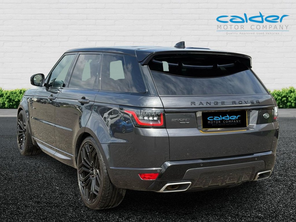 USED 2022 22 LAND ROVER RANGE ROVER SPORT 2.0 P400e 13.1kWh HSE Dynamic Black SUV 5dr Petrol Plug-in Hybrid Auto 4WD Euro 6 (s/s) (404 ps) PANROOF+21"ALLOYS+MERIDIAN SOUNDS