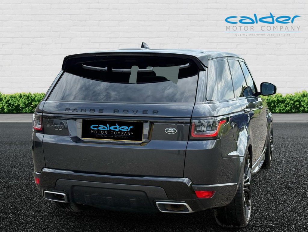 USED 2022 22 LAND ROVER RANGE ROVER SPORT 2.0 P400e 13.1kWh HSE Dynamic Black SUV 5dr Petrol Plug-in Hybrid Auto 4WD Euro 6 (s/s) (404 ps) PANROOF+21"ALLOYS+MERIDIAN SOUNDS