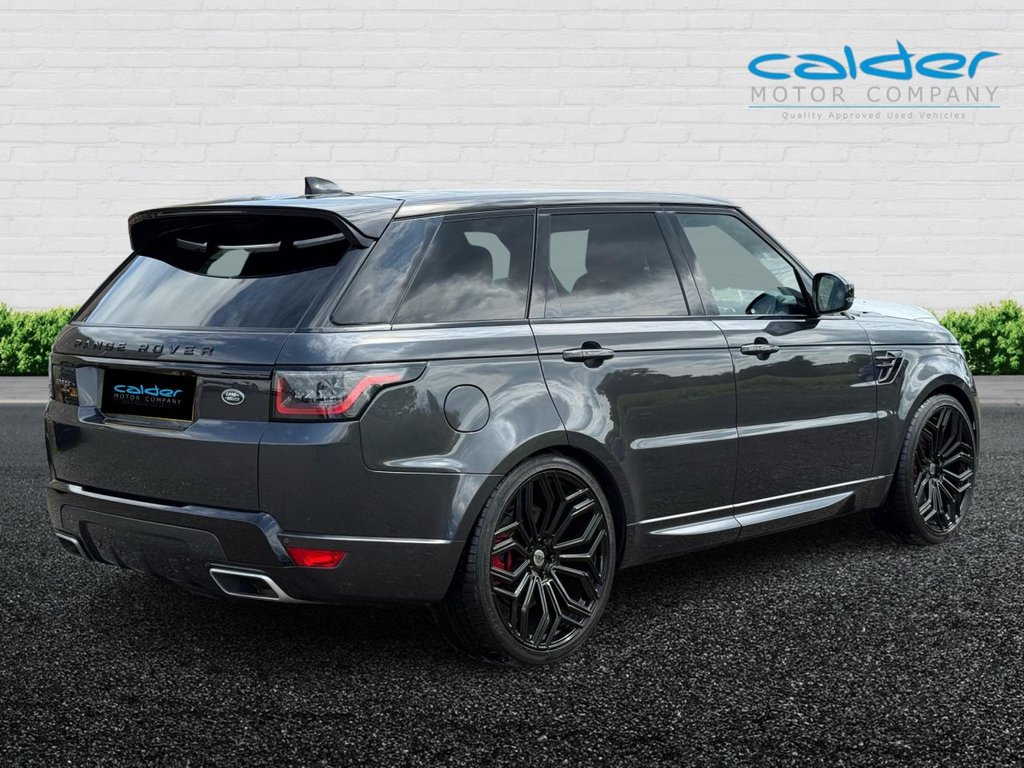 USED 2022 22 LAND ROVER RANGE ROVER SPORT 2.0 P400e 13.1kWh HSE Dynamic Black SUV 5dr Petrol Plug-in Hybrid Auto 4WD Euro 6 (s/s) (404 ps) PANROOF+21"ALLOYS+MERIDIAN SOUNDS