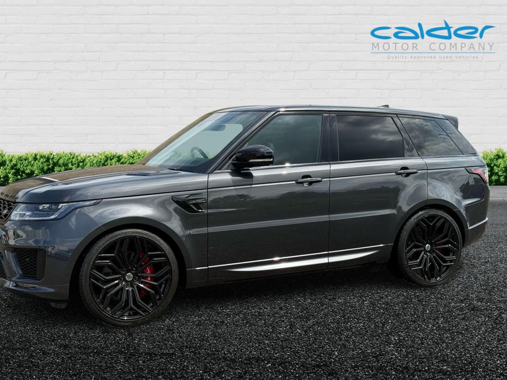 USED 2022 22 LAND ROVER RANGE ROVER SPORT 2.0 P400e 13.1kWh HSE Dynamic Black SUV 5dr Petrol Plug-in Hybrid Auto 4WD Euro 6 (s/s) (404 ps) PANROOF+21"ALLOYS+MERIDIAN SOUNDS