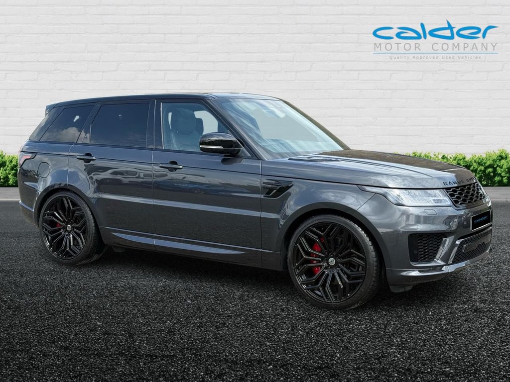 USED 2022 22 LAND ROVER RANGE ROVER SPORT 2.0 P400e 13.1kWh HSE Dynamic Black SUV 5dr Petrol Plug-in Hybrid Auto 4WD Euro 6 (s/s) (404 ps) PANROOF+21"ALLOYS+MERIDIAN SOUNDS