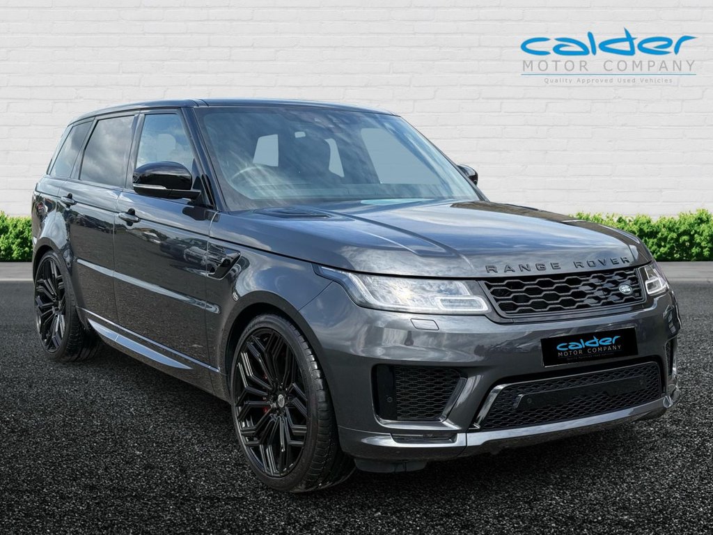 USED 2022 22 LAND ROVER RANGE ROVER SPORT 2.0 P400e 13.1kWh HSE Dynamic Black SUV 5dr Petrol Plug-in Hybrid Auto 4WD Euro 6 (s/s) (404 ps) PANROOF+21"ALLOYS+MERIDIAN SOUNDS