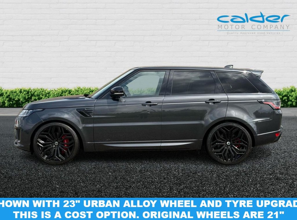USED 2022 22 LAND ROVER RANGE ROVER SPORT 2.0 P400e 13.1kWh HSE Dynamic Black SUV 5dr Petrol Plug-in Hybrid Auto 4WD Euro 6 (s/s) (404 ps) PANROOF+21"ALLOYS+MERIDIAN SOUNDS