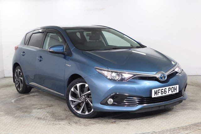 2016 TOYOTA AURIS 1.8 VVT-h Design Hatchback 5dr Petrol Hybrid CVT Euro 6 (s/s) (136 ps)
