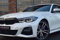 USED 2021 71 BMW 3 SERIES 2.0 330i M Sport Saloon 4dr Petrol Auto Euro 6 (s/s) (258 ps) M SPORT+ / MINERAL WHITE / FSH