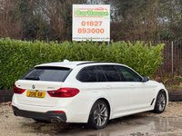 USED 2018 68 BMW 5 SERIES 2.0 520d M Sport Touring 5dr Diesel Auto xDrive Euro 6 (s/s)  Sat Nav, Rev Cam, Privacy